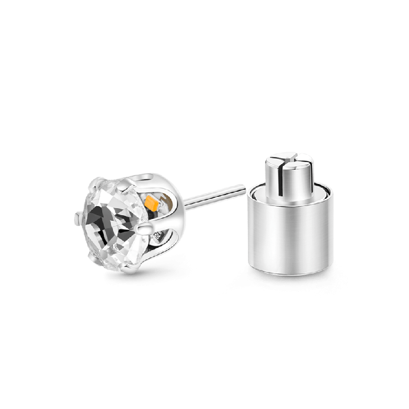 Blue Light-up Stud Earring