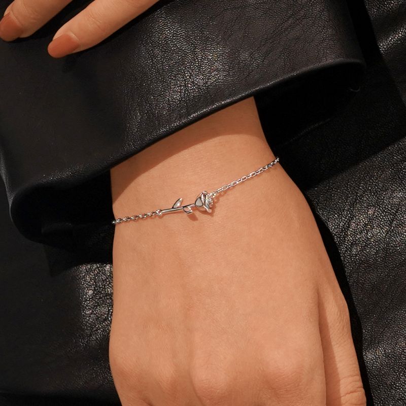 Rose Flower Bracelet