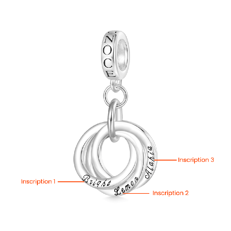 Engravable Circle Pendant