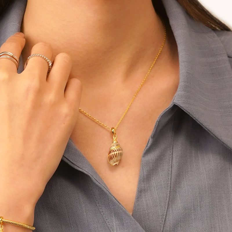 Natural Ocean Shell Pendant