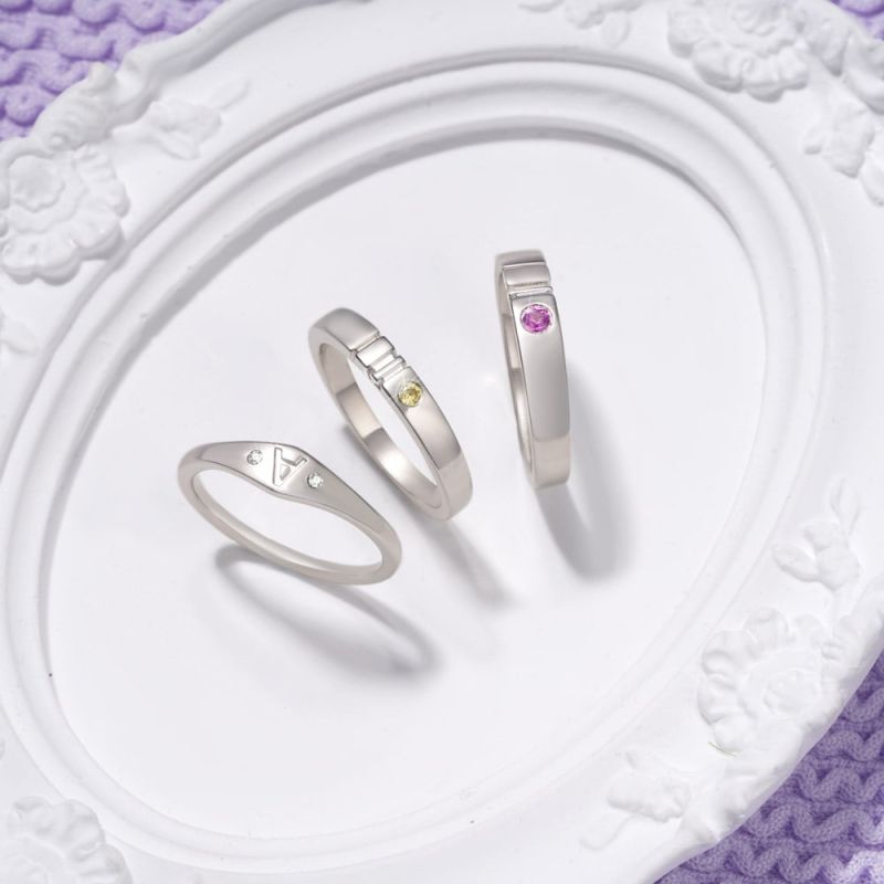 Single Birthstone Ring