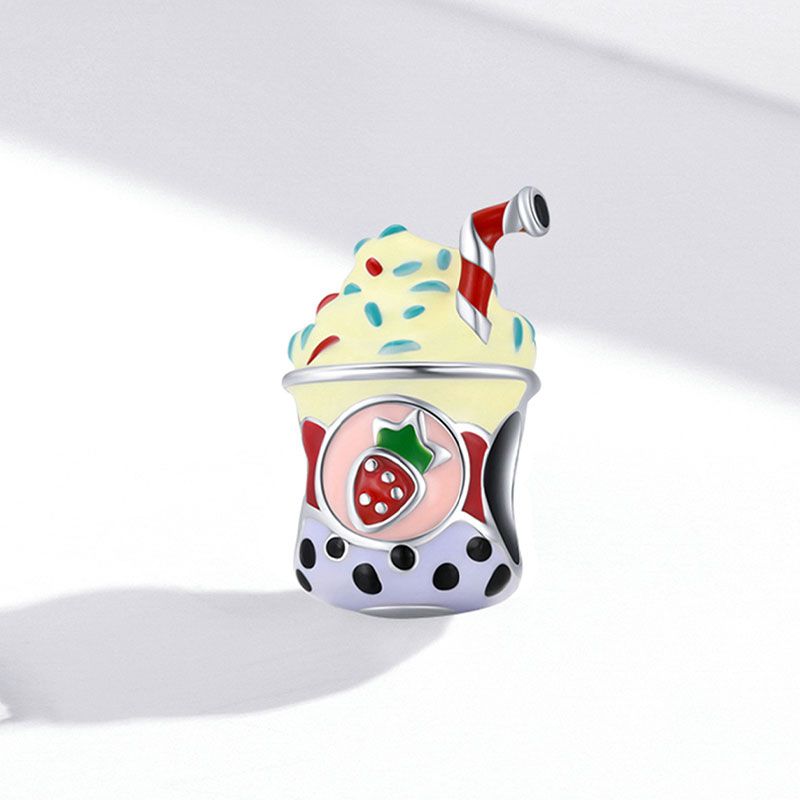 Ice Cream Milk Tea Charm