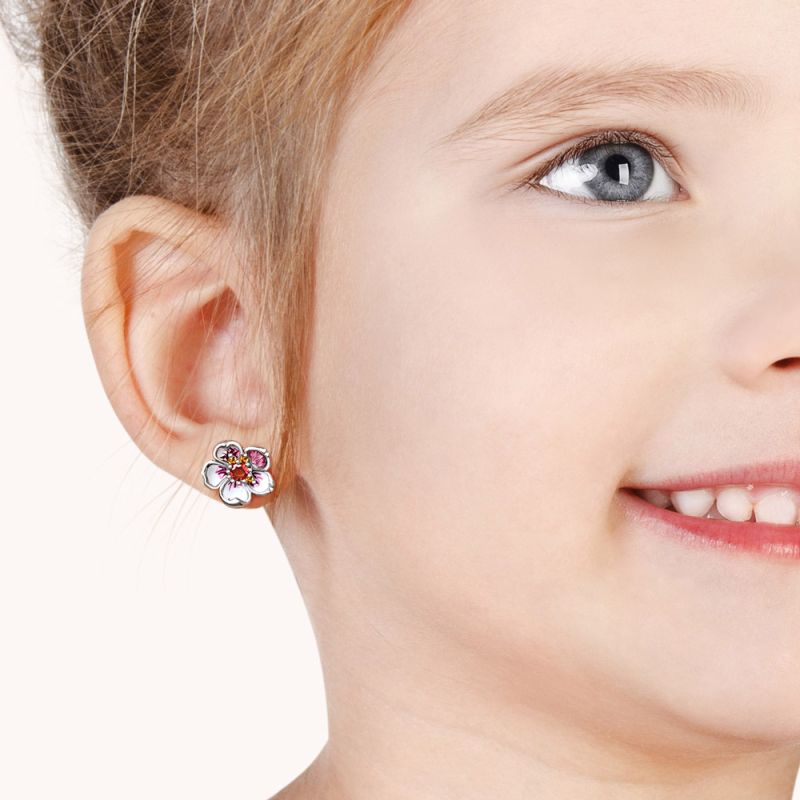 Cherry Blossoms Stud Earrings