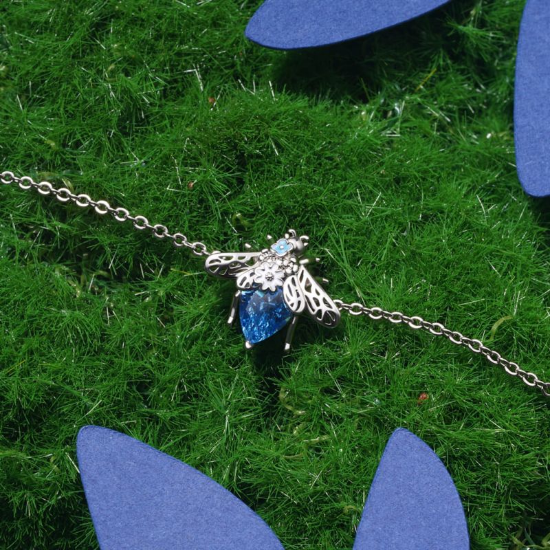 Blue Bee Bracelet