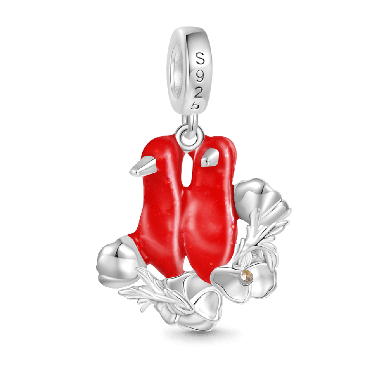 Ruby Slippers Pendant