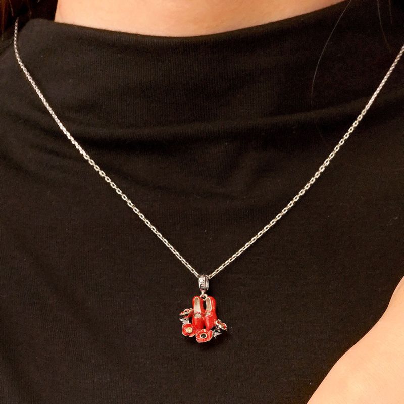 Ruby Slippers Pendant