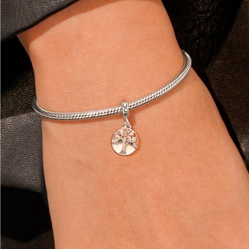 Tree of Life Infinity Symbol Pendant