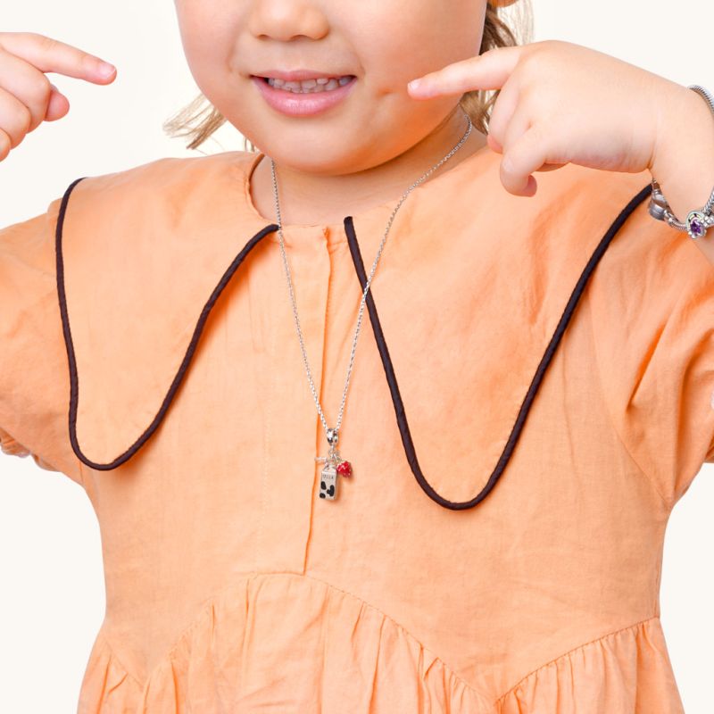 Milk & Strawberry Necklace