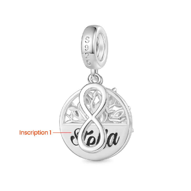 Tree of Life Infinity Symbol Pendant