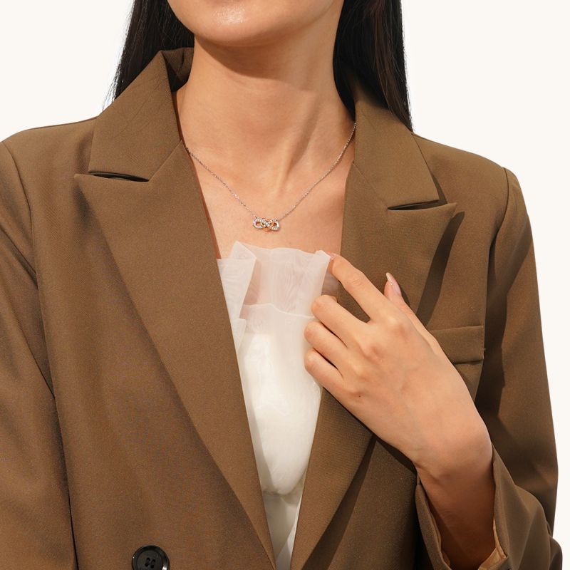 Infinite Love Engravable Necklace
