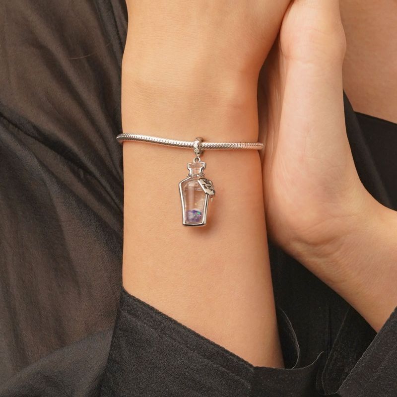 Glow-in-the-Dark Alices Magic Potion Pendant