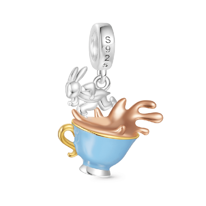 Teacup Rabbit Pendant