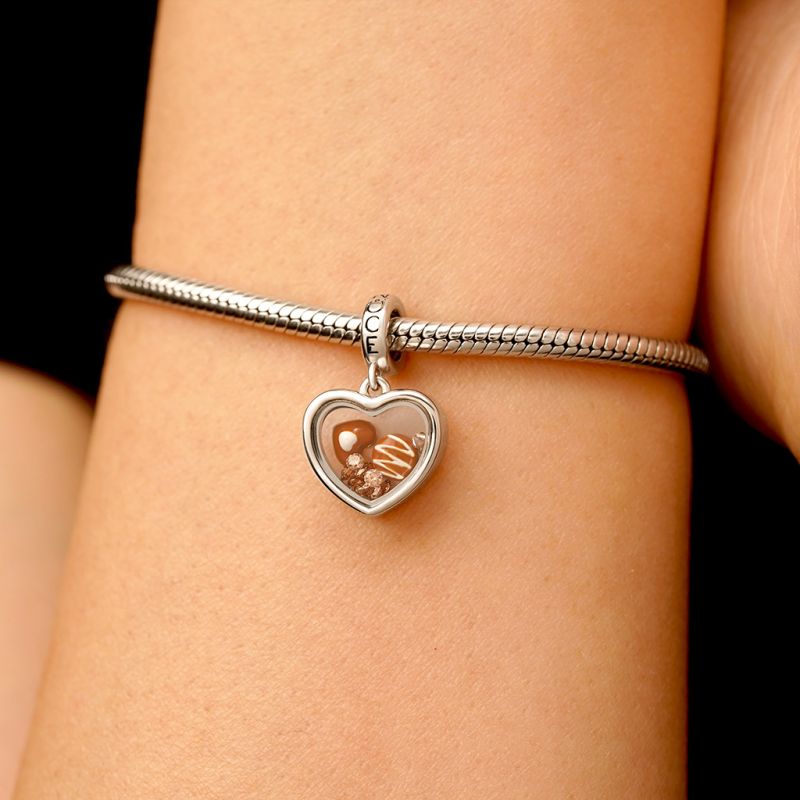 Heart Chocolate Pendant