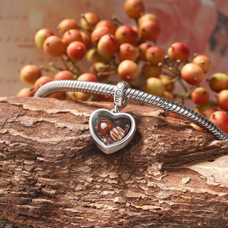 Heart Chocolate Pendant