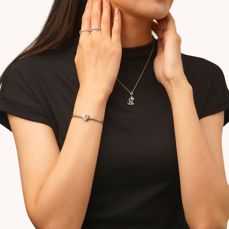 Heart Glow-in-the-Dark Charm