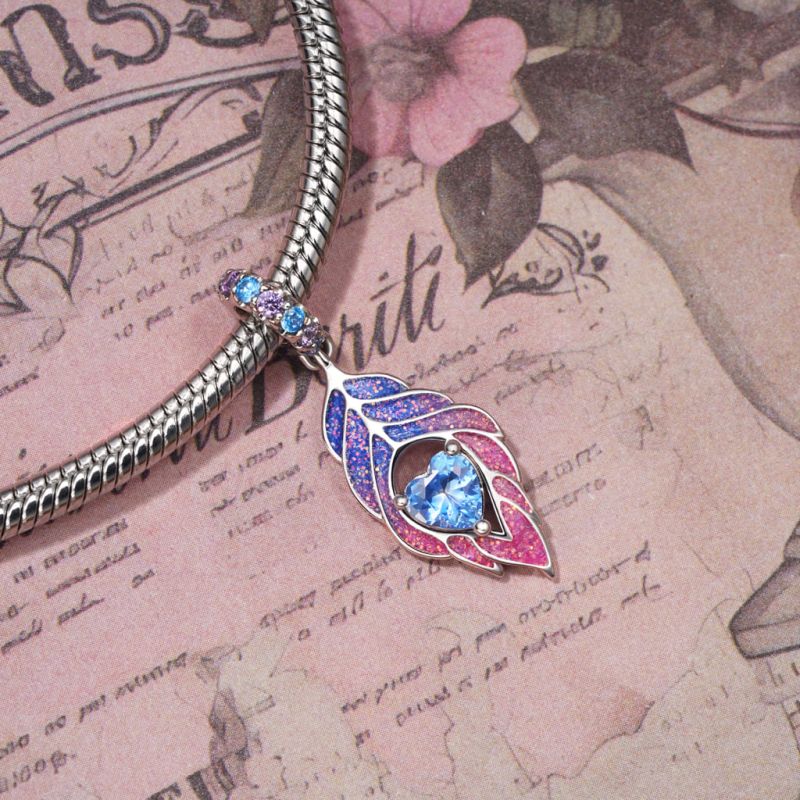 Peacock Feather Pendant