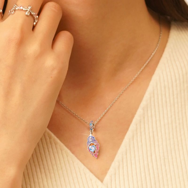 Peacock Feather Pendant