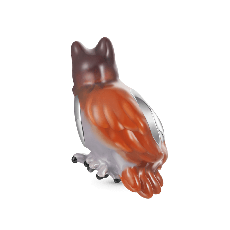 Great Horned Owl Charm