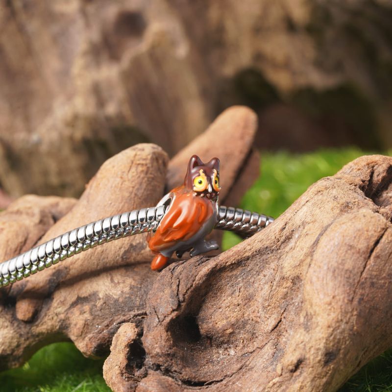 Great Horned Owl Charm