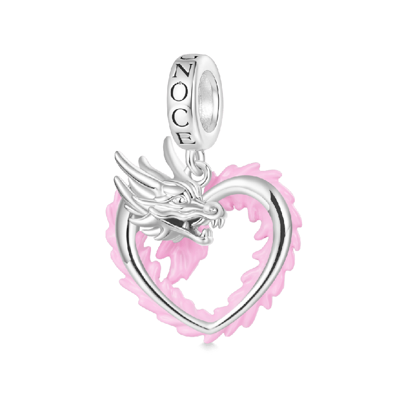 Heart Dragon Pendant
