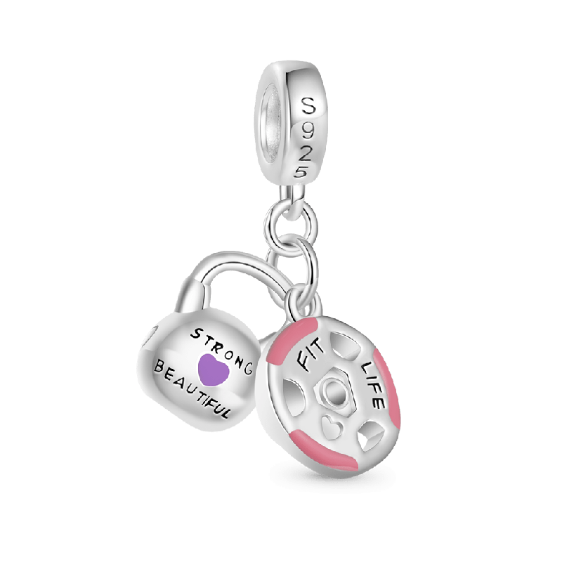 Kettlebell & Barbell Plate Pendant