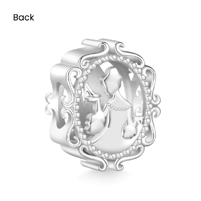 Cinderella Silhouette Charm