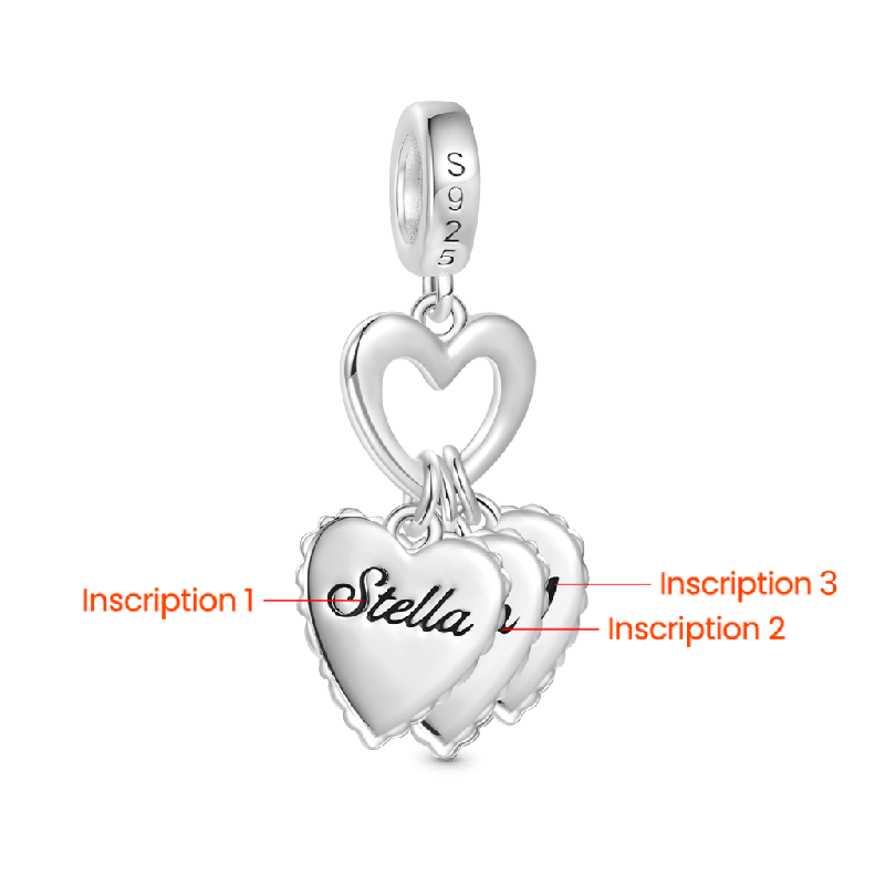 Engravable Heart Pendant
