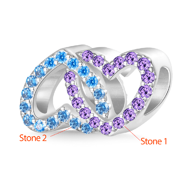 Love Heart Surround Charm