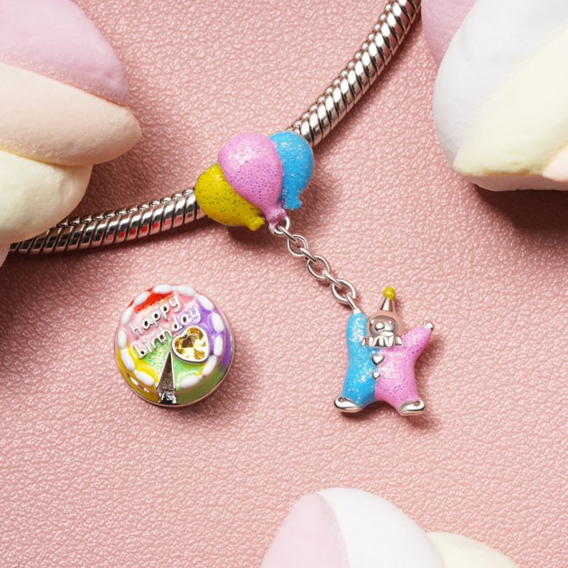 Engravable Birthday Cake Charm