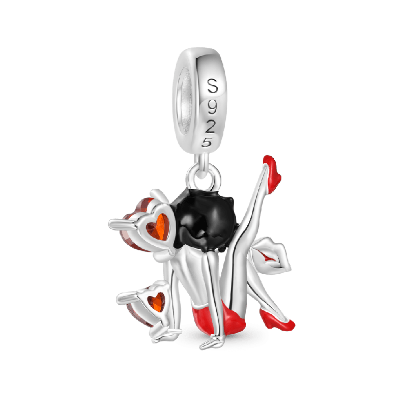Red Dress Betty Boop Pendant