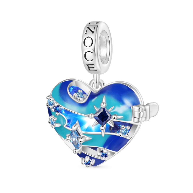 Heart Wireless LED Glow Neptune Pendant