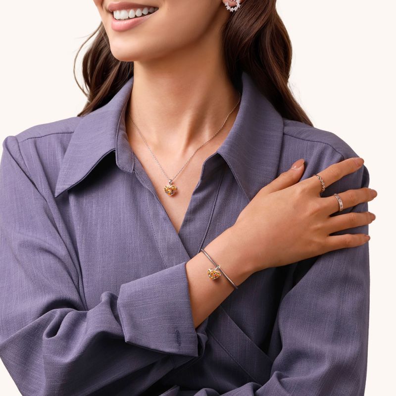 Heart Wireless LED Glow Venus Pendant