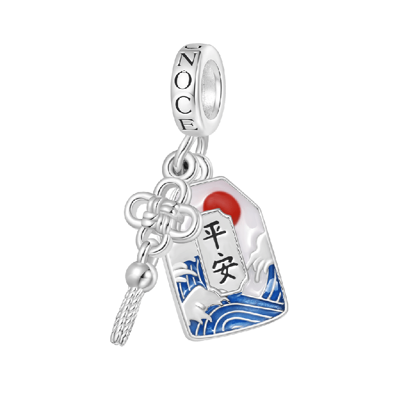 Lucky Amulet Ukiyo-e Pendant