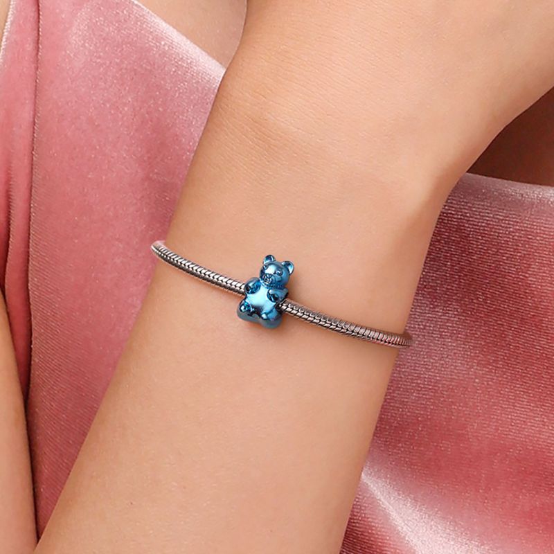 Blue Gummy Bear Candy Charm
