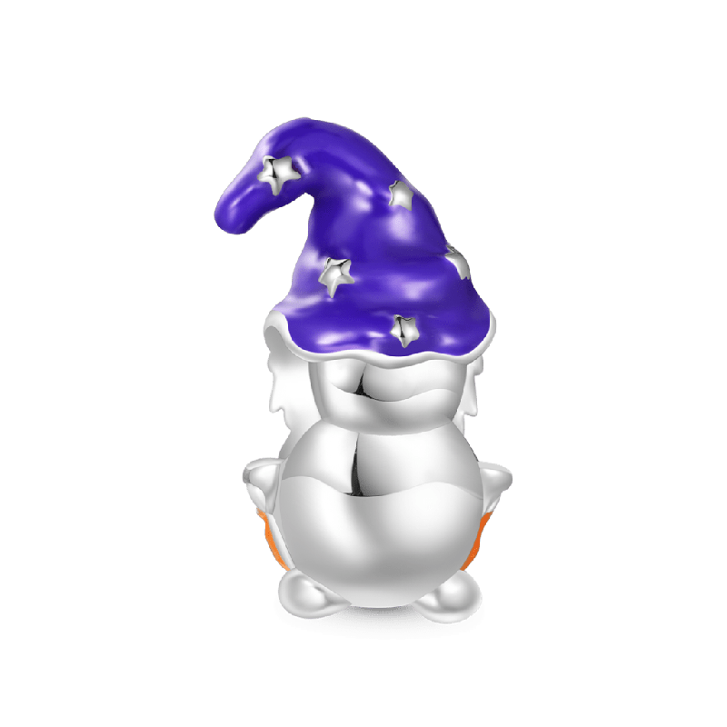 Halloween Gnome Pumpkin Charm