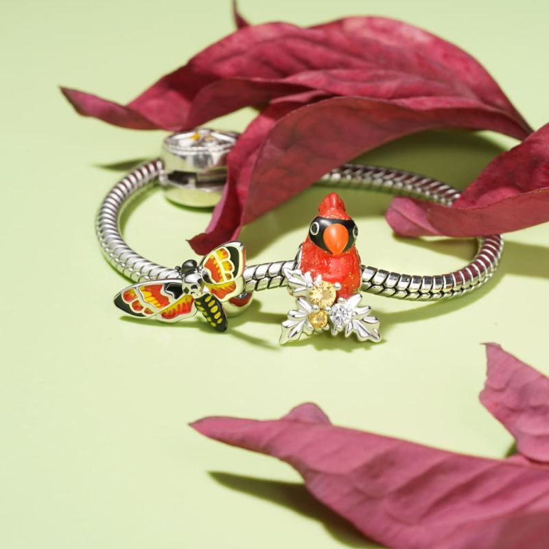 Death Head Moth Charm