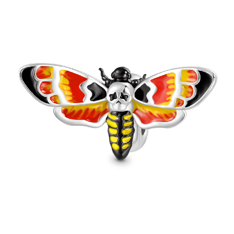 Death Head Moth Charm