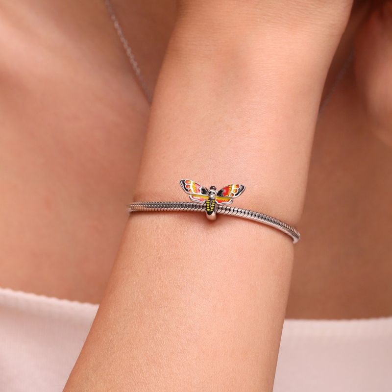 Death Head Moth Charm