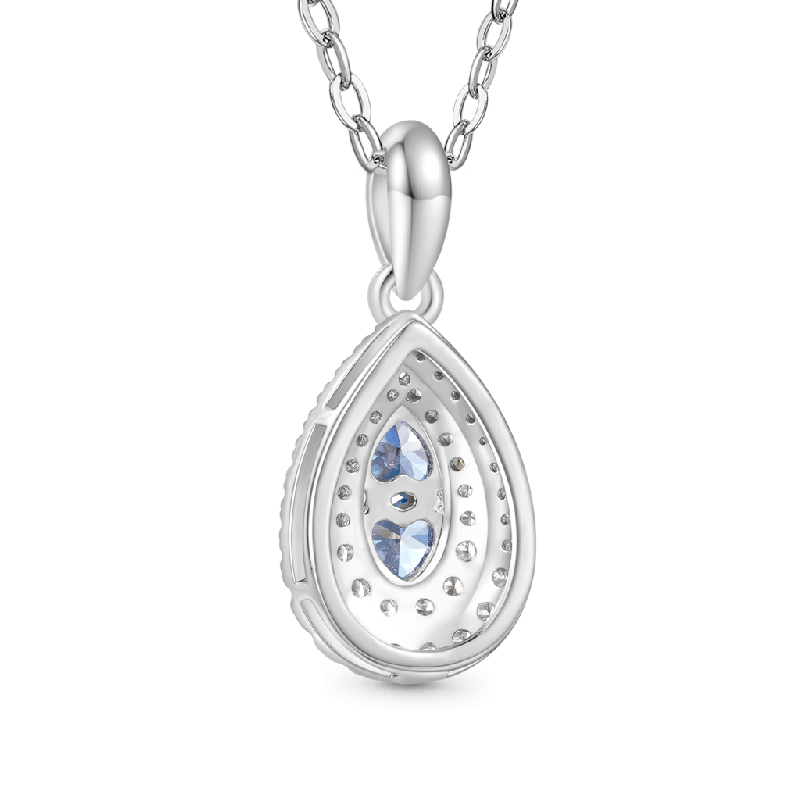 Teardrop Birthstone Necklace