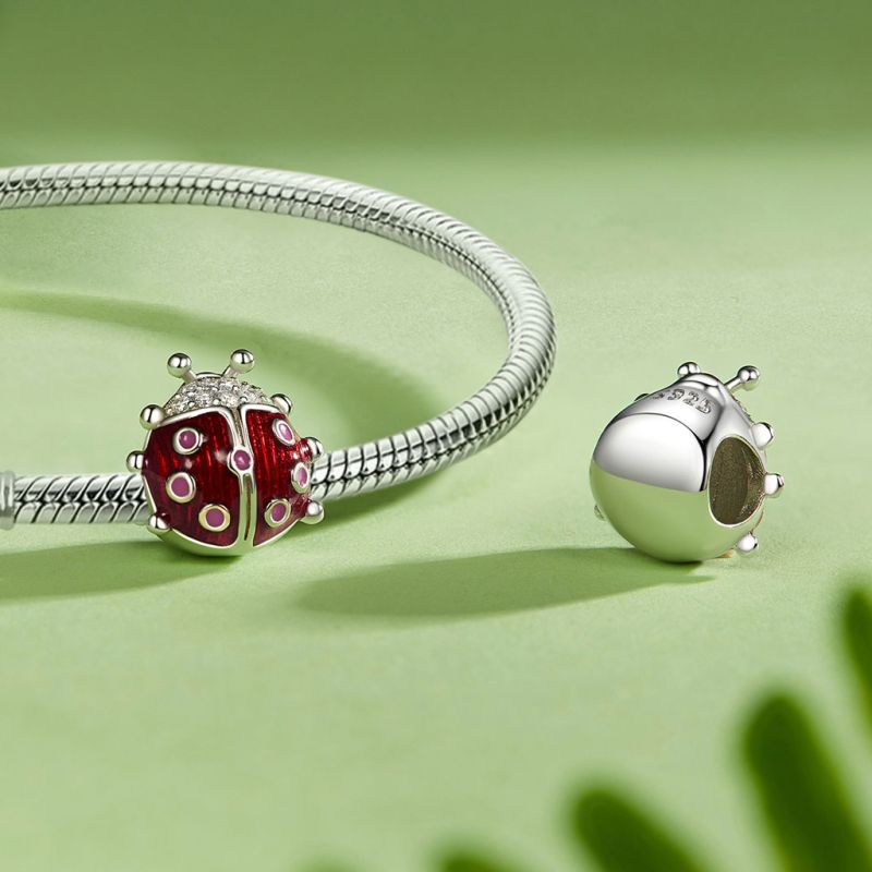 Seven-spot Ladybug Charm