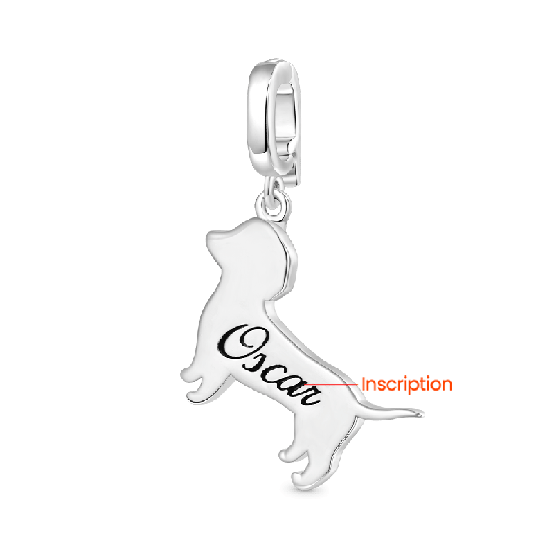 Dog Clasp Clusters Charm