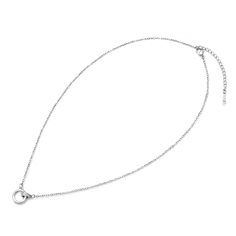 Mobius Strip Interlink Necklace