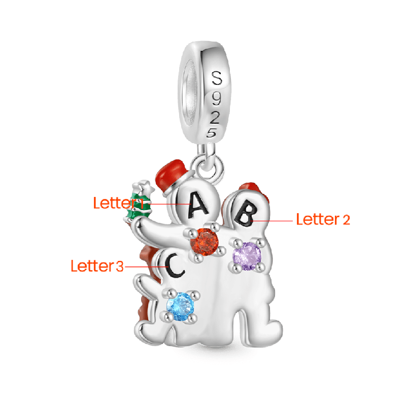 Christmas Gingerbread Family Pendant