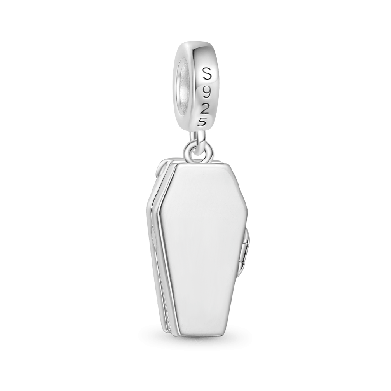 Bleeding Coffin Halloween Pendant