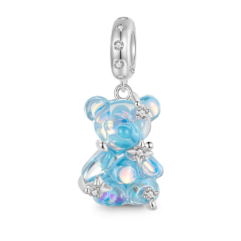 Blue Dream Bear Pendant