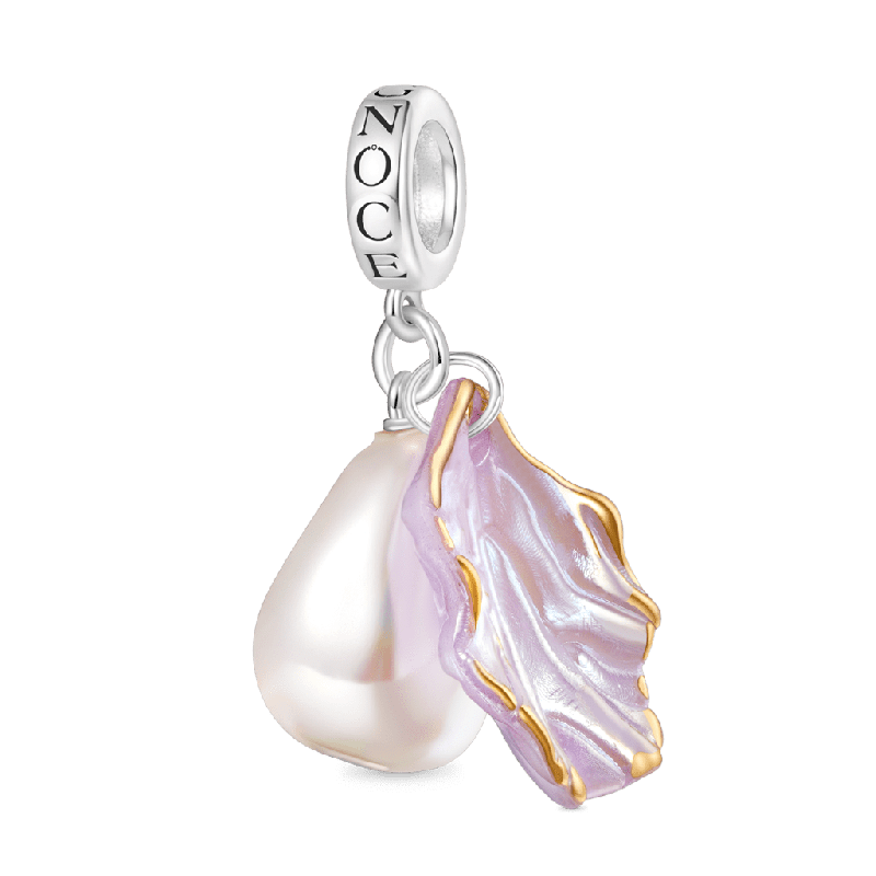 Ocean Shell Baroque Pearl Pendant