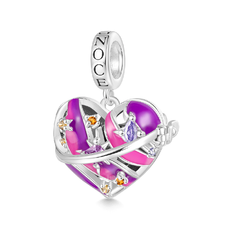 Heart Wireless LED Glow Saturn Pendant