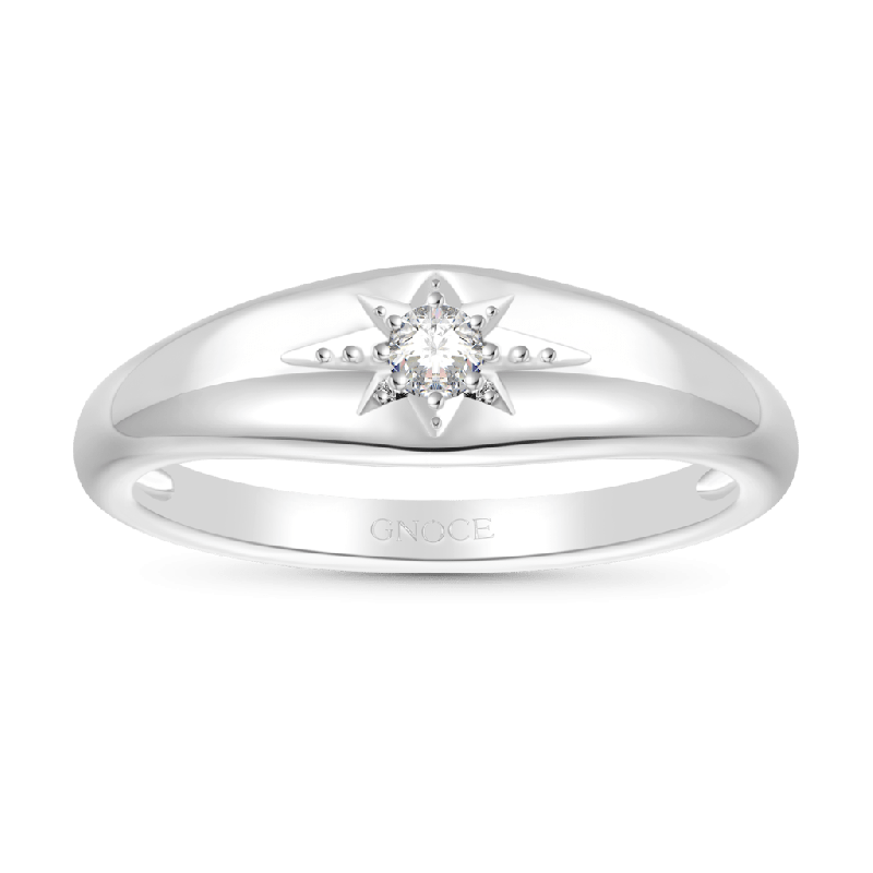 Northern Star Birthstone Ring