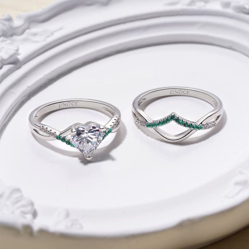 Wishbone Stackable Ring Set