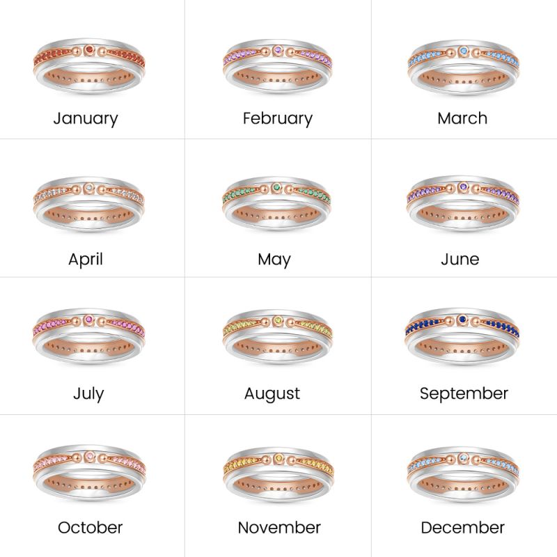 Linear Diamond Studded Rose Gold Ring